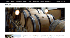 Desktop Screenshot of angelvine.net